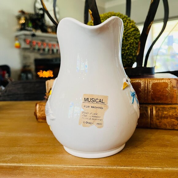 MUSICAL OTAGIRI Goose pitcher 1983 - Picture 6 of 11